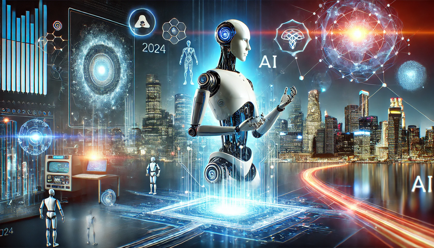 ثورة الذكاء الاصطناعي: كيف يشكل الذكاء الاصطناعي عام 2024